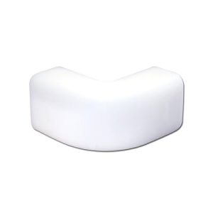 esquinero exterior de pvc auto extinguible, para canaleta canaleta tmk0812 3 piezas, (5010 02001)