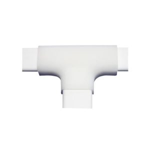 sección en "t " de pvc auto extinguible, para canaleta tmk0812 (3 piezas) (5040 02001)