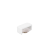 tapa final color blanco de pvc auto extinguible, para canaletas tmk1020, tmk1020sd, tmk1020cd (5190 02001)