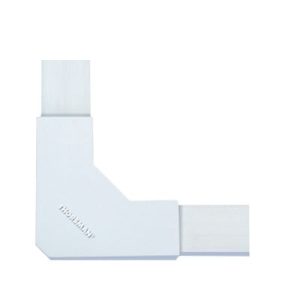 sección en "l" blanco de pvc auto extinguible, para canaletas tmk1020, tmk1020sd, tmk1020cd (5130 02001)