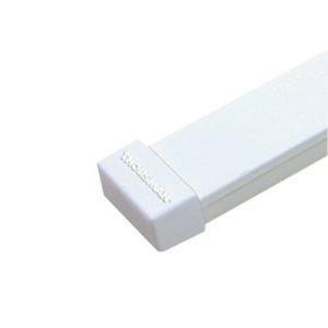 tapa final color blanco de pvc auto extinguible, para canaleta tmk1720 (5290 02001)