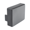 tapa final en color negro de pvc auto extinguible, para canaleta tmk 1720 n cc (5290 02003)