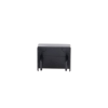 tapa final en color negro de pvc auto extinguible, para canaleta tmk 1720 n cc (5290 02003)