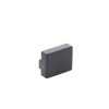 tapa final en color negro de pvc auto extinguible, para canaleta tmk 1720 n cc (5290 02003)