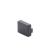 tapa final en color negro de pvc auto extinguible, para canaleta tmk 1720 n cc (5290 02003)