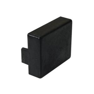 tapa final en color negro de pvc auto extinguible, para canaleta tmk 1720 n cc (5290 02003)