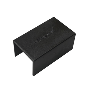 pieza de unión color negro de pvc auto extinguible para canaleta tmk 1720 n cc (5280 02003)