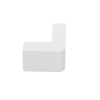 esquinero exterior color blanco de pvc auto extinguible para canaletas tmk1735, tmk1735sd (5310 02001)