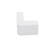 esquinero exterior color blanco de pvc auto extinguible para canaletas tmk1735, tmk1735sd (5310 02001)