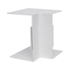 esquinero interior color blanco de pvc auto axtinguible, para canaleta tmk 4577 (5520 02001)