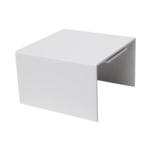 pieza de unión color blanco de pvc auto extinguible para canaleta tmk 4577 (5550 02001)