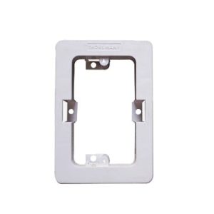 caja sin fondo universal, color blanco de pvc auto extinguible (7900 02002)
