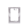 caja sin fondo universal, color blanco de pvc auto extinguible (7900 02002)