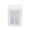 caja de registro universal, color blanco de pvc auto extinguible (7902 02001)