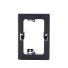 caja de registro universal color negro de pvc auto extinguible color negro (7900 02003)