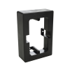 caja de registro universal color negro de pvc auto extinguible color negro (7900 02003)