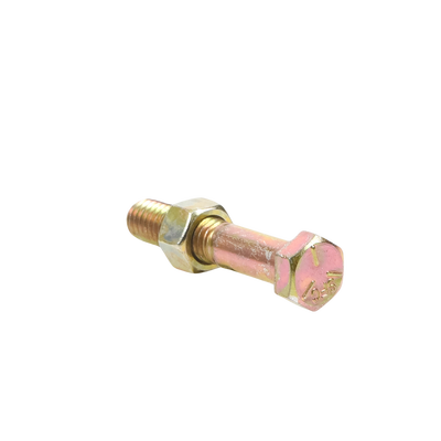paquete de 6 tornillos grado 5 con tuercas tropicalizadas de 3/8" x 2". paquete de 6 tornillos grado 5 con tuercas tropicalizadas de 3/8" x 2".