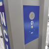 gabinete tipo torre para sistema de alerta mediante equipo fanvil i12 n 01p y estrobo (no incluidos).