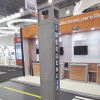 gabinete tipo torre para sistema de alerta mediante equipo fanvil i12 n 01p y estrobo (no incluidos).