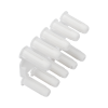 taquete blanco 3/16" para tornillo 8mm x 3/4" (100pzs) (1101 01100)
