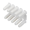 taquete blanco 3/16" para tornillo 8mm x 3/4" (100pzs) (1101 01100)