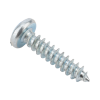 paquete de 20 taquetes blancos 3/4" y 20 tornillos 8mm x 3/4" (1101 05002)