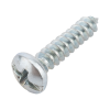 paquete de 20 taquetes blancos 3/4" y 20 tornillos 8mm x 3/4" (1101 05002)