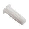paquete de 20 taquetes blancos 3/4" y 20 tornillos 8mm x 3/4" (1101 05002)