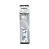 paquete de 20 taquetes blancos 3/4" y 20 tornillos 8mm x 3/4" (1101 05002)