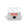 inyector poe para aplicación solar, entrada 9 36 vcc, salida pasivo en 24 vcc 10/100/1000 mbps, hasta 19 watts