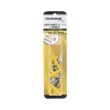 paquete de 20 taquetes amarillo 1" y 20 tornillos 8mm x 1"