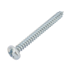 paquete de 10 taquetes café 1 3/4" y 10 tornillos 10mm x 1 3/4" (1104 05002)