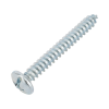 paquete con 10 taquetes rojos de 1/4" y 10 tornillos 10 x 1 1/2" (4.82 x 38 mm) (1103 05002)