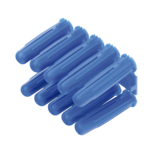 taquete azul 3/8" para tornillo 12mm x 2" (100pzs) (1105 05100)
