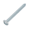 paquete de 6 taquetes azul 2" y 6 tornillos 12mm x 2" (1105 05002)