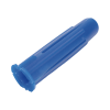 paquete de 6 taquetes azul 2" y 6 tornillos 12mm x 2" (1105 05002)