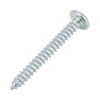 kit de 10 taquetes autoperforables y 10 tornillos 10mm x 1 1/2" (1301 05002)