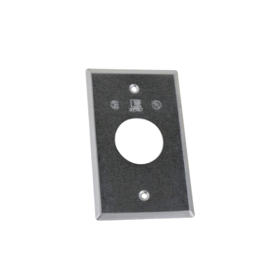 tapa rectangular aluminio para contacto de 35.2 mm, tipo rr a prueba de intemperie. tapa rectangular aluminio para contacto de 35.2 mm, tipo rr a prueba de intemperie.