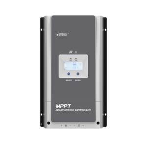 controlador solar mppt 60a 12/24/36/48v, máximo voltaje de circuito abierto voc 200vcc, configurable para baterías de litio
