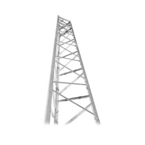 torre autosoportada de 40 ft (12.1 m) titan t200 galvanizada (incluye anclaje)