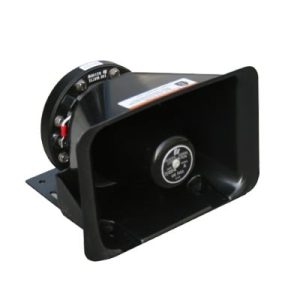 bocina de uso rudo ts100n, con 100w de potencia