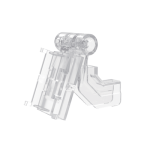 gancho en t con placa trasera adaptadora para etiqueta de tinta electrónica / accesspro / diametro 5 9 mm / compatible con 2.13" 2.66" 2.9"