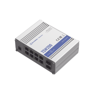 switch industrial no administrable 8 puertos gigabit poe 802.3af/at, 2 puertos sfp