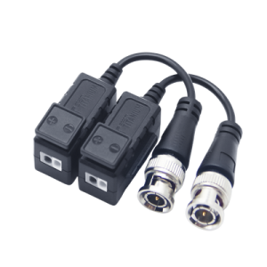 kit de transceptores (baluns) con terminal push superior, proteccion de sobrecarga integrado, resolución 4k , cable flexible coaxial blindado / coaxitron / audio por coaxitron / conector 100% cobre / calidad premium