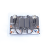 kit de transceptores (baluns) para exterior turbohd hasta 4k hd tvi / hd cvi / ahd / cvbs / coaxitron / audio por coaxitron / menu osd / conectores 100% cobre / con cable rf blindado. distancia de hasta 200 m en 4k. calidad premium