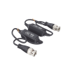 kit de transceptores (baluns) para exterior turbohd hasta 4k hd tvi / hd cvi / ahd / cvbs / coaxitron / audio por coaxitron / menu osd / conectores 100% cobre / con cable rf blindado. distancia de hasta 200 m en 4k. calidad premium