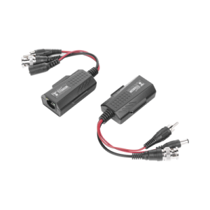 kit de transceptores activos, envía alimentación 12v/24vcc/ac, video y audio a una distancia de hasta 150 m en 4k para aplicaciones de video por utp cat 5e / 6 en alta definición.
