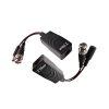 kit de transceptores activos turbo hd. convierte 36/24 vcc a 12 vcc regulados, a través de cable utp cat5e / 6. transmision de 200 m (revisar tabla de resoluciones )
