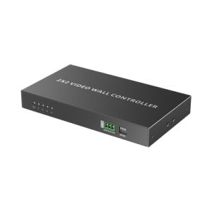 controlador de videowall 2x2 | multiples modos de vista | audio 3.5mm | control rs232