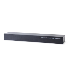 (tranceptor) receptor de video pasivo de 16 canales / resolución 4k / compatible con cable utp cat 5e/6 / compatible con hd tvi/cvi/ahd/cvbs / todo incluido para rack / protección interconstruida contra sobretensión.